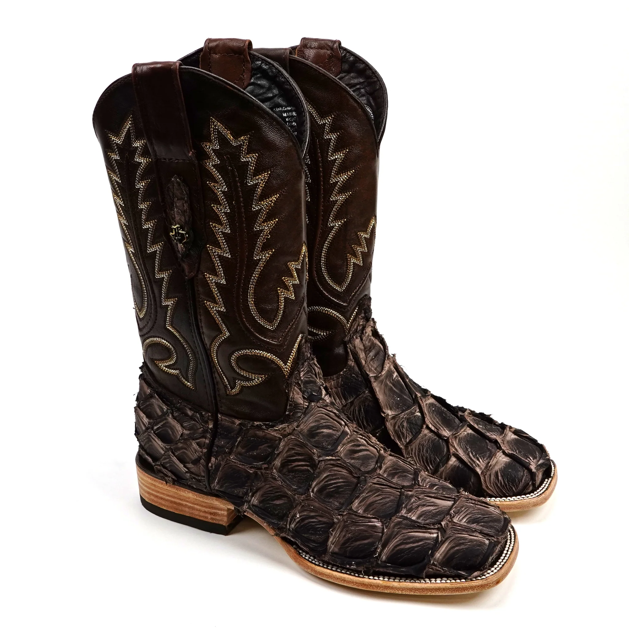 Men's Exotic Pirarucu Boots Collection